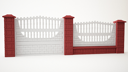 plot ploty betónové ploty drevené brány rýchle ploty